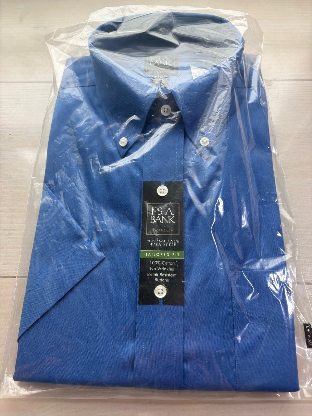 Jos. A. Bank Men’s Tailored Fit Royal Blue Dress Shirt